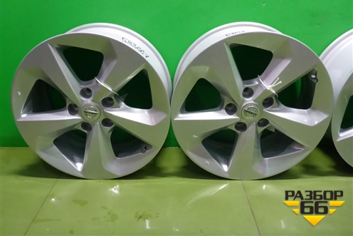 Диски колёсные литые (комплект)  R17 EJ7 5x114.3 ET40 Ц.О.66,1 (D0300HV02C) для Nissan Qashqai (J11E) с 2013г