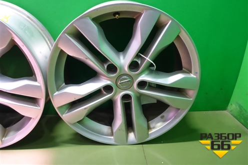 Диски колёсные литые (комплект)  R17 EJ7 5x114.3 ET40 Ц.О.66 (N096770) для Nissan X-Trail (Т31) с 2007-2014г