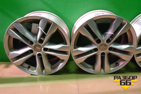 Диски колёсные литые (комплект)  R17 EJ7 5x114.3 ET40 Ц.О.66 (N096770) для Nissan X-Trail (Т31) с 2007-2014г