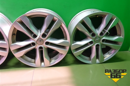 Диски колёсные литые (комплект)  R17 EJ7 5x114.3 ET40 Ц.О.66 (N096770) для Nissan X-Trail (Т31) с 2007-2014г