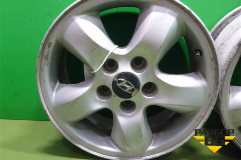 Диски колёсные литые (комплект)  R16 EJ6,5 5x114.3 ET46 Ц.О.67,1 (5291026500) для Hyundai Santa Fe с 2000-2012г (Classic) (Санта Фе)