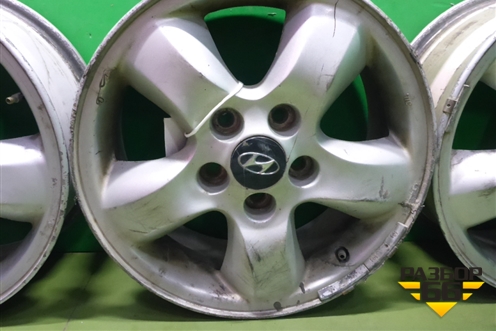Диски колёсные литые (комплект)  R16 EJ6,5 5x114.3 ET46 Ц.О.67,1 (5291026500) для Hyundai Santa Fe с 2000-2012г (Classic) (Санта Фе)