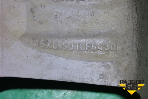 Диск колёсный литой  R16 EJ6,5 5x114.3 ET45 Ц.О.60,1 (S3101211A2) для Lifan X60 с 2011г (Х60)