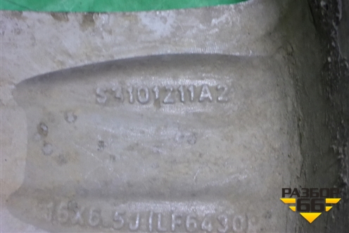 Диск колёсный литой  R16 EJ6,5 5x114.3 ET45 Ц.О.60,1 (S3101211A2) для Lifan X60 с 2011г (Х60)