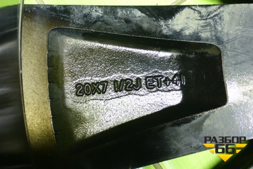 Диск колёсный литой  R20 EJ7,5 5x108 ET41 Ц.О.65,1 (203000851AA) для Exeed RX с 2023г (РХ)