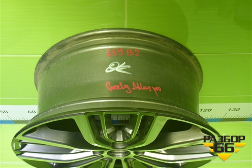 Диск колёсный литой  R18 EJ7 5x114.3 ET45 Ц.О.60,1 (6600133838) для Geely Atlas Pro с 2019г (Атлас Про)