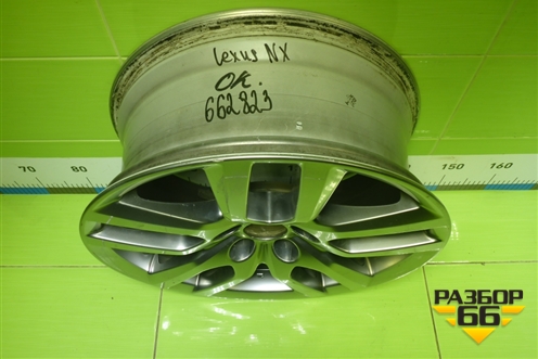 Диск колёсный литой  R18 EJ7,5 5x114.3 ET35 Ц.О.60,1 (4261A78081) для Lexus NX 200 с 2014-2021г (НХ)