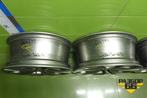 Диски колёсные литые (комплект)  R17 EJ7 5x114.3 ET47 Ц.О.67,1 (529102W170) для Hyundai Santa Fe с 2012-2018г (Санта Фе)
