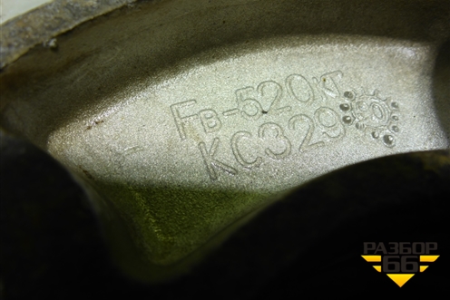 Диск колёсный литой  R15 EJ6 4х114,3 ET46 Ц.О.67,1 (КС329)