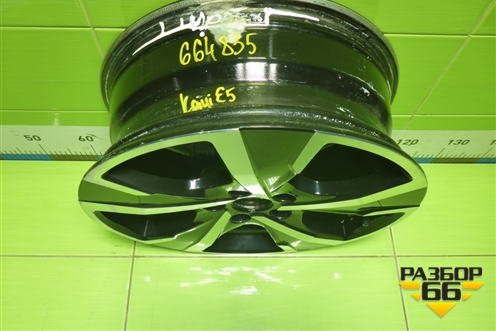 Диск колёсный литой  R17 EJ6,5 5x108 ET43 Ц.О.65,1 (203000354AA) для Kaiyi E5 с 2021г (Е5)