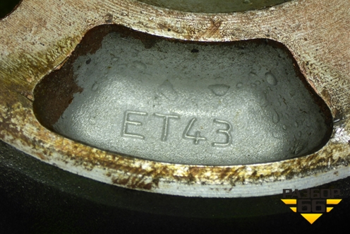 Диск колёсный литой  R17 EJ7 4х100 ET43 Ц.О.60,1 (8450022261) для VAZ XRAY с 2016г (Хрэй)