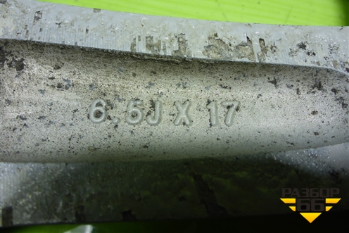 Диск колёсный литой  R17 EJ6,5 5x114.3 ET51 Ц.О.67,1 (52910B2270) для Kia Soul с 2013-2019г (Соул 2)