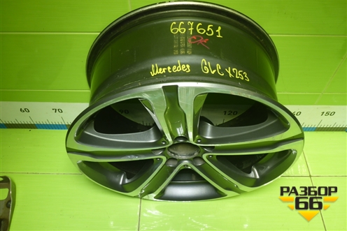 Диск колёсный литой  R18 EJ8 5x112 ET38 Ц.О.66,6 (A2534010700) для Mercedes Benz GLC-Klass X253  с 2015г (ГЛЦ)