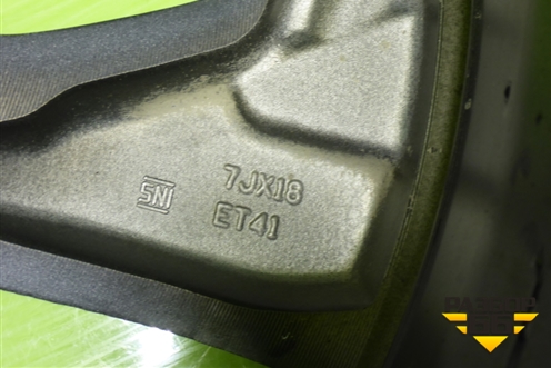 Диск колёсный литой  R18 EJ7 5x108 ET41 Ц.О.59,5 (3110010CRV0100) для GAC GS3 с 2024-2025г (ГС3)