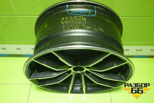 Диск колёсный литой  R18 EJ9 5x112 ET44 Ц.О.66,6 (7855082) для BMW 5-серия G30 с 2017г