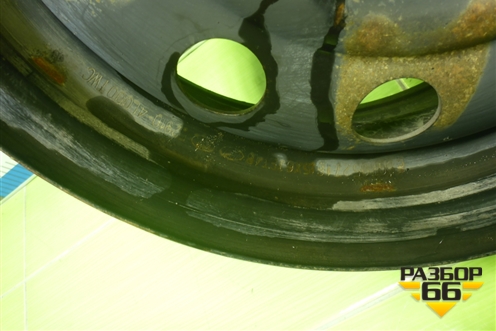 Диск колёсный штампованный  R16 EJ6 4х100 ET48 Ц.О.54,1 (529104L000) для Kia Rio с 2017г (Рио 4)