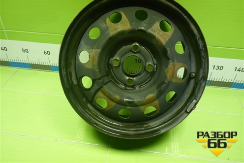 Диск колёсный штампованный  R16 EJ6 4х100 ET48 Ц.О.54,1 (529104L000) для Kia Rio с 2017г (Рио 4)