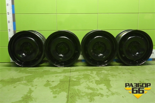 Диски колёсные штампованные (комплект)  R15 EJ6 4х100 ET50 Ц.О.60,1 (6450006799) для VAZ Vesta/Веста с 2015г