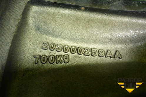 Диск колёсный литой  R19 EJ7 5x108 ET47 Ц.О.60,1 (203000259AA) для Chery Tiggo 8 Pro Max с 2022г (Тиго 8 Про Макс)