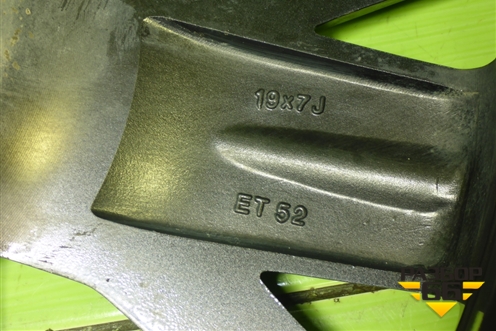 Диск колёсный литой  R19 EJ7 5x108 ET52 Ц.О.60,1 (203000246AA) для Exeed LX с 2019-2024г (ЛХ)