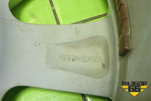 Диск колёсный литой  R16 EJ6 5x114.3 ET39 Ц.О.60,1 (426110F150)