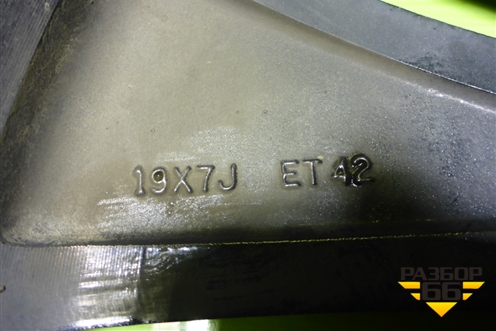 Диск колёсный литой  R19 EJ7 5x114.3 ET42 Ц.О.60,1 (3101100AW22) для Changan CS55 PLUS с 2019г (ЦС 55 плюс)