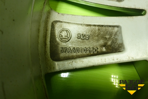 Диск колёсный литой  R17 EJ7 5x112 ET45 Ц.О.57,1 (57A601025C) для Skoda Karoq с 2017г (Карок)