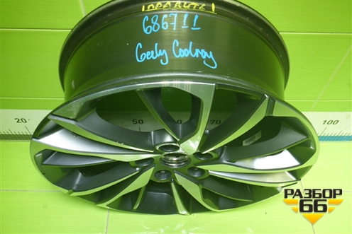 Диск колёсный литой  R18 EJ7 5x114.3 ET53 Ц.О.54,1 (6600115314) для Geely Coolray с 2019-2025г (Кулрей)
