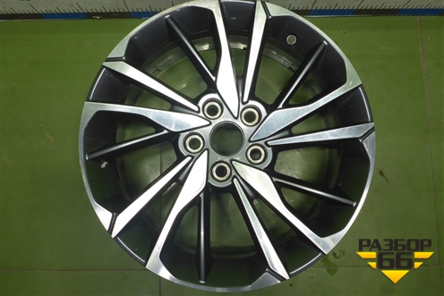 Диск колёсный литой  R18 EJ7 5x114.3 ET53 Ц.О.54,1 (6600115314) для Geely Coolray с 2019-2025г (Кулрей)