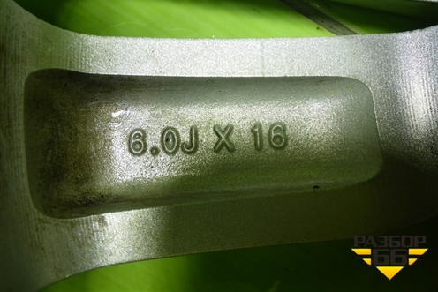 Диск колёсный литой  R16 EJ6 5x114.3 ET43 Ц.О.67,1 (52910M0100) для Hyundai Creta с 2016-2021г (Крета)