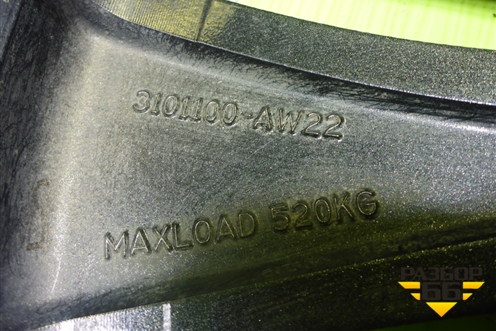 Диск колёсный литой  R19 EJ7 5x114.3 ET42 Ц.О.60,1 (3101100AW22) для Changan CS55 PLUS с 2019г (ЦС 55 плюс)
