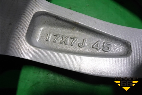 Диск колёсный литой  R17 EJ7 5x114.3 ET45 Ц.О.66,1 (403006FV1A) для Nissan X-Trail (Т32) с 2014г (Хтраил)