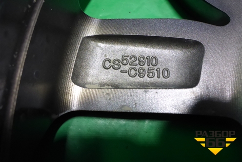 Диск колёсный литой  R16 EJ6 5x114.3 ET43 Ц.О.67,1 (52910C9510)