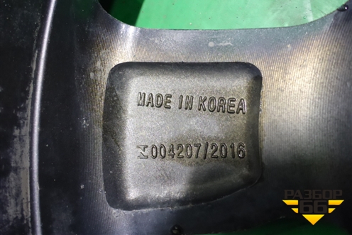Диск колёсный литой  R16 EJ6,5 5x114.3 ET50 Ц.О.67,1 (52910M6300) для Kia Cerato с 2018г (Серато 4)