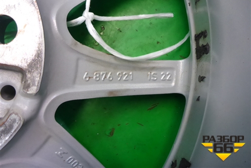 Диск колёсный литой  R16 EJ6,5 5x112 ET22 Ц.О.66,6 (6876921) для BMW 3-серия G20 с 2018г