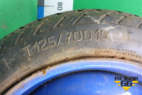 Запасное колесо докатка  125/70 R15 (Лето) EJ4 4х114,3 ET44 Ц.О.56,6 для Chevrolet Lacetti с 2003г (Лачетти)