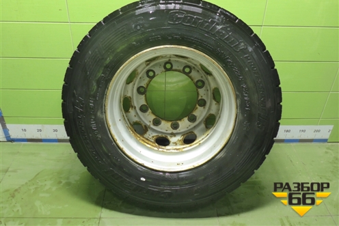 Колесо комплектом (шина+диск)   315/70 R22,5 (ЗимаЛето) EJ9 (CordiantProfessionalDR1) (CORDIANTPROFESSIONALDR1)