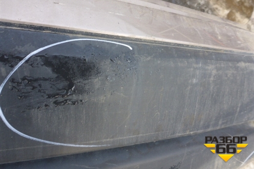 Бампер задний (под парктроник) (85022JD00H) для Nissan Qashqai (J10E) с 2006-2013г (Кашкай)