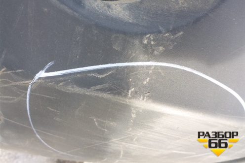 Бампер задний (под парктроник) (85022JD00H) для Nissan Qashqai (J10E) с 2006-2013г (Кашкай)