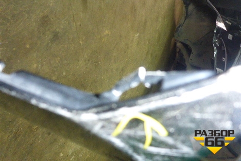 Бампер задний (под парктроник) (5215948170) для Toyota Highlander с 2007-2013г (Хайлендер)