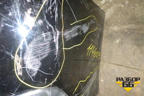 Бампер задний (под парктроник) (5215948170) для Toyota Highlander с 2007-2013г (Хайлендер)