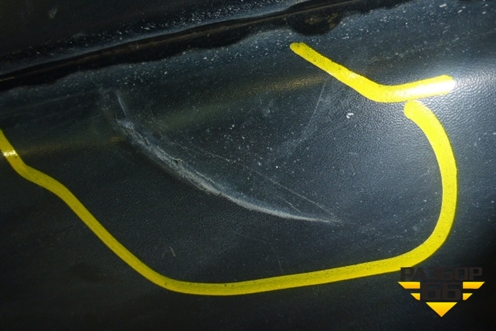 Бампер задний (под парктроник) (85022JD00H) для Nissan Qashqai (J10E) с 2006-2013г (Кашкай)