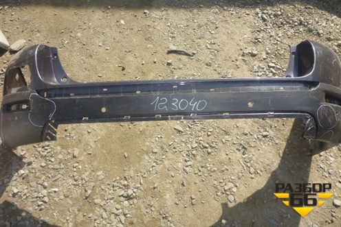 Бампер задний (под парктроник) (5215948170) для Toyota Highlander с 2007-2013г (Хайлендер)