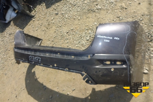 Бампер задний (под парктроник) (5215948170) для Toyota Highlander с 2007-2013г (Хайлендер)