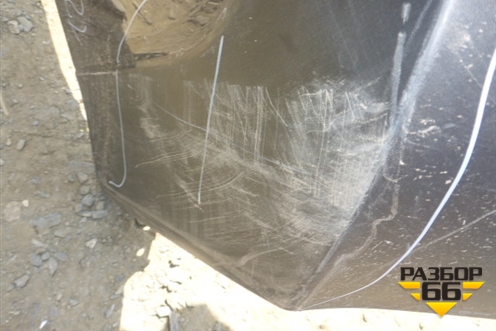 Бампер задний (под парктроник) (5215948170) для Toyota Highlander с 2007-2013г (Хайлендер)