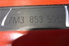Накладка двери передней правой (новая) (7M3853506) для Volkswagen Sharan с 2004-2010г