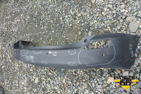 Бампер задний (до 2015г под парктроник) (5215942190) для Toyota Rav-4 с 2012-2019г (Рав 4)