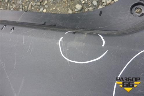 Бампер задний (до 2015г под парктроник) (5215942190) для Toyota Rav-4 с 2012-2019г (Рав 4)