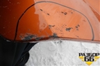 Накладка двери багажника для Honda Civic 5D с 2006-2012г