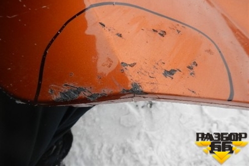 Накладка двери багажника для Honda Civic 5D с 2006-2012г